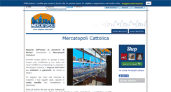 Desktop Screenshot of cattolica.mercatopoli.it
