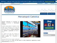 Tablet Screenshot of cattolica.mercatopoli.it