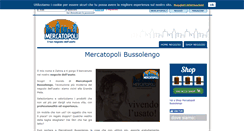 Desktop Screenshot of bussolengo.mercatopoli.it