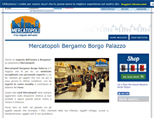 Tablet Screenshot of bergamo.mercatopoli.it