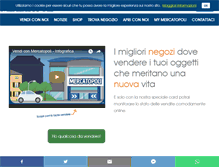 Tablet Screenshot of mozzate.mercatopoli.it