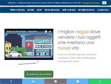 Tablet Screenshot of faenza.mercatopoli.it