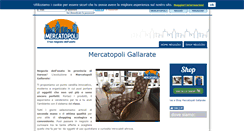 Desktop Screenshot of gallarate.mercatopoli.it