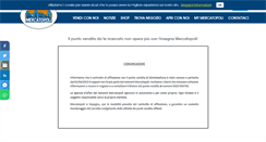Desktop Screenshot of montebelluna.mercatopoli.it