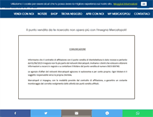 Tablet Screenshot of montebelluna.mercatopoli.it
