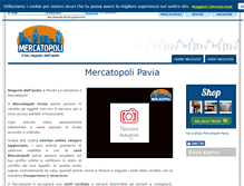 Tablet Screenshot of pavia.mercatopoli.it