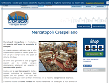 Tablet Screenshot of crespellano.mercatopoli.it