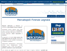 Tablet Screenshot of firenzelegnaia.mercatopoli.it